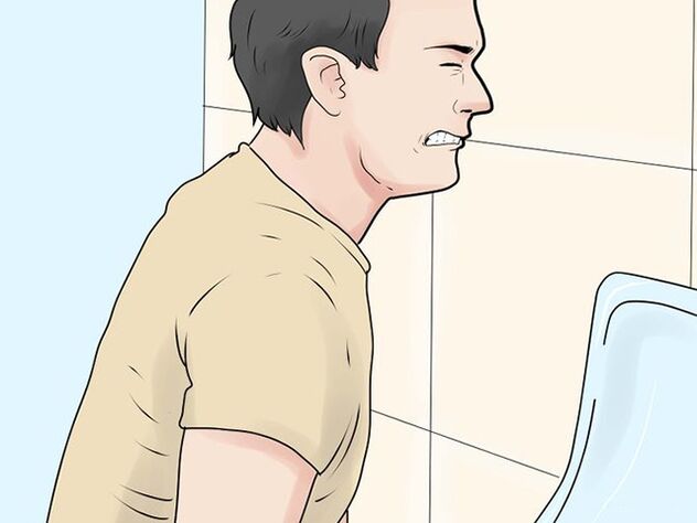 Schmerzen beim Wasserlassen bei Prostatitis
